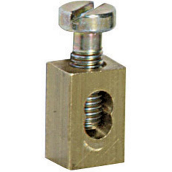 Internal terminal for earth connection
