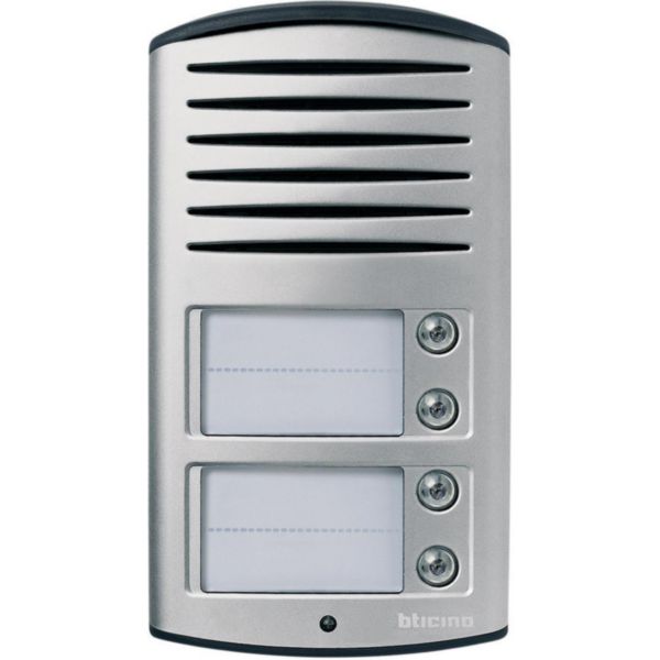 Four families Linea 2000 audio entrance panel