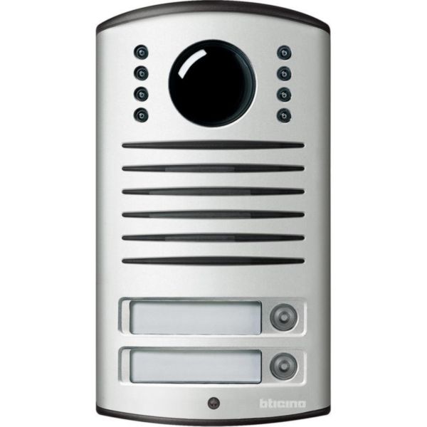 Two families Linea 2000 video entrance panel