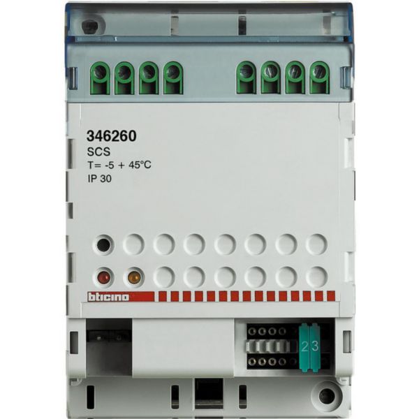 4 DIN timed door lock relay actuator