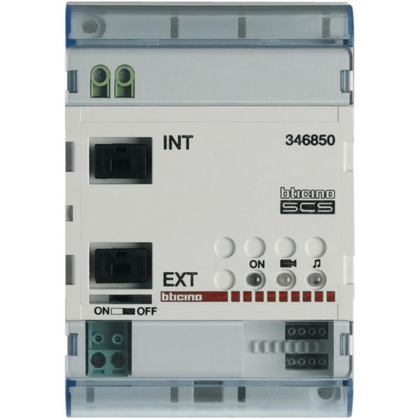 4 DIN apartment interface