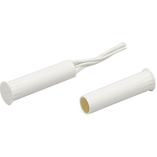 NC electromagnetic contact interface detectors and protection line - flush mounted version