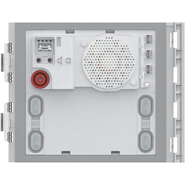 Sfera speaker module suitable for 2 wires audio & video systems