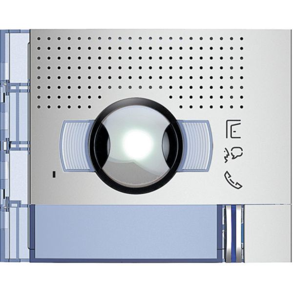 Sfera New wide angle A/V Front cover Sfera with 1 pushbutton - Allmetal