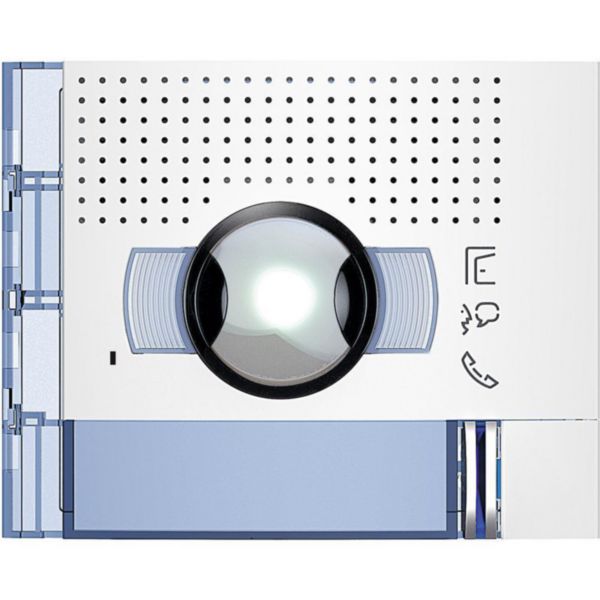 Sfera New wide angle A/V Front cover Sfera with 1 pushbutton - Allwhite