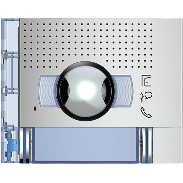 Sfera New wide angle A/V Front cover with 2 Pushbutton on double row - Allmetal