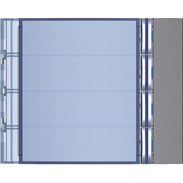 Sfera New 4-Pushbutton module Front cover - Allstreet