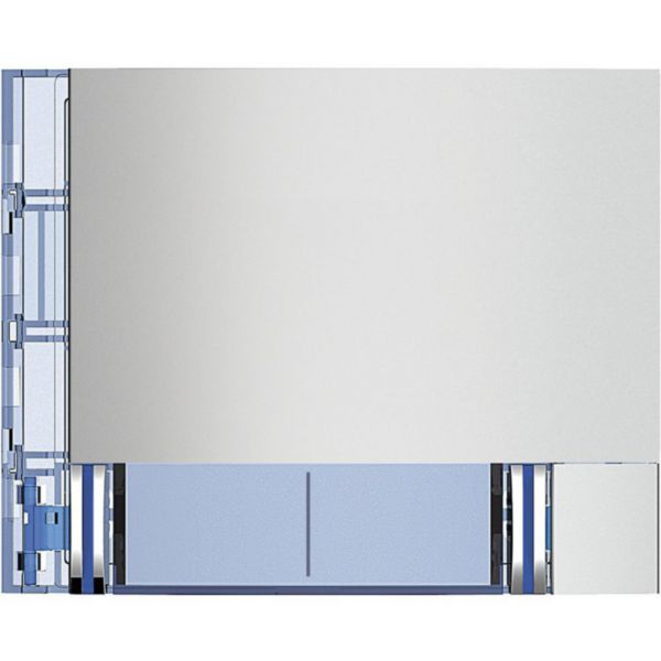 Sfera New Cover plate for 2 Pushbutton on double column - Allmetal