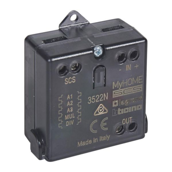 Impulse counter interface