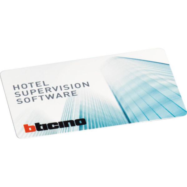 Software for the supervision over 20 hotel rooms