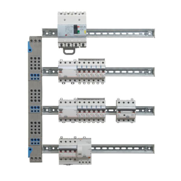 Terminal block of the vertical distribution - In= 125A