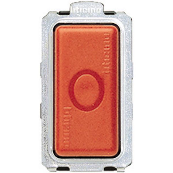 Pushbutton 1P NC for remote controls (OFF) with 1 additiona contact NO - 16A