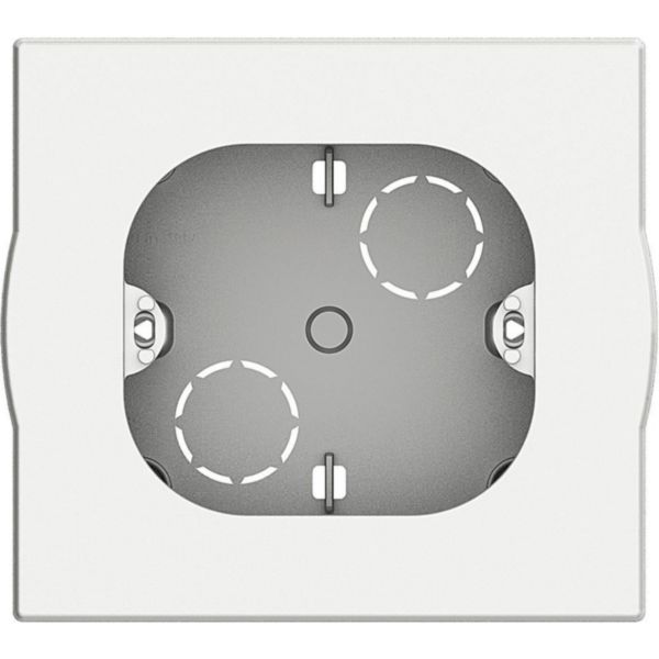 Wall-mounting Box - 2 modules in resin