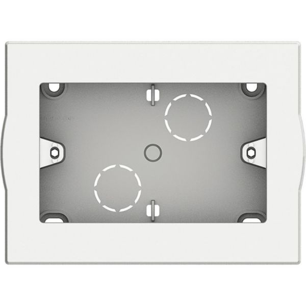 Wall-mounting Box - 3 modules in resin