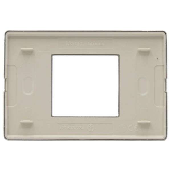 Cover plate 2 modules Matix centred