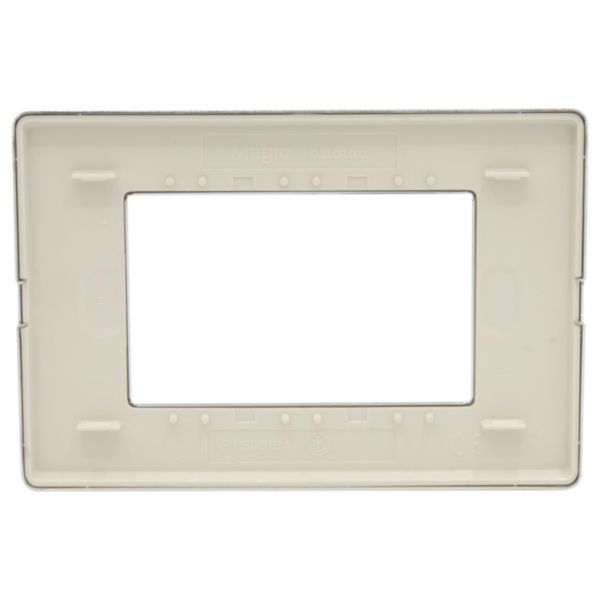 Cover plate 3 modules Matix