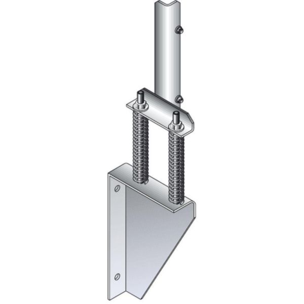 Suspension bracket with ties for XCM in vertical