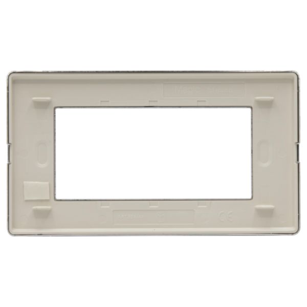 Cover plate 4 modules Matix