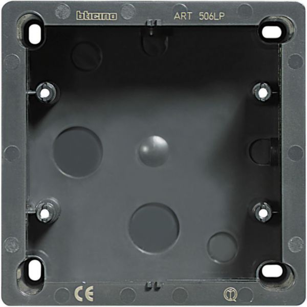 Wall-mounting box 3+3 modules for internal siren