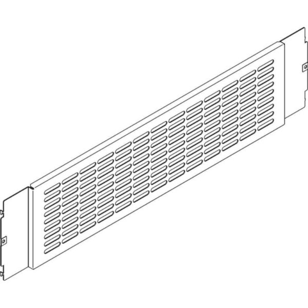 Slotted plate 850x200mm