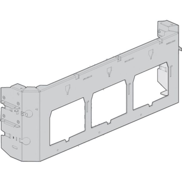 Fixing plate for sliding frame for M1 160 fixed version