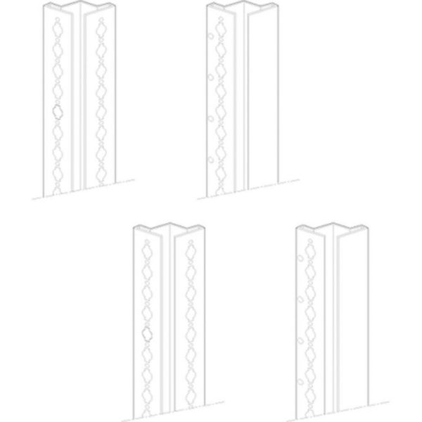 Risers for HDX H= 2000mm