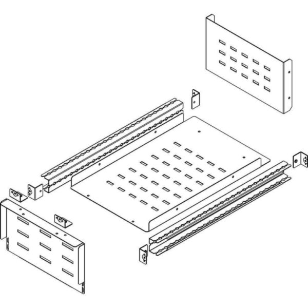 Kit of horizontal bar separation width 350mm