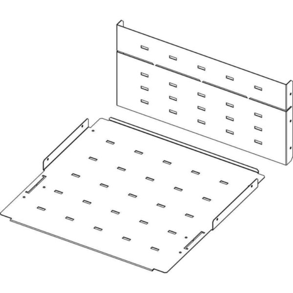 Kit of horizontal bar separation