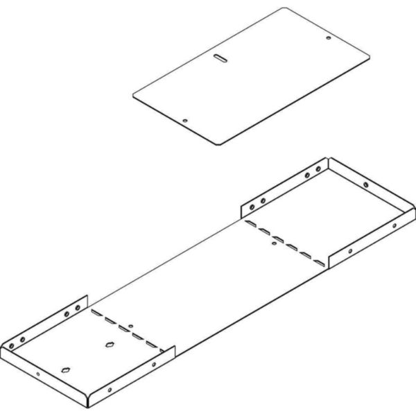 Extension component for cell separation H= 200mm