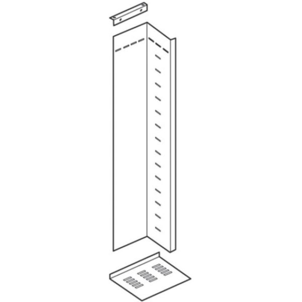 Kit for the vertical separation between the inlets and outlets in form 3A, H= 2000 mm