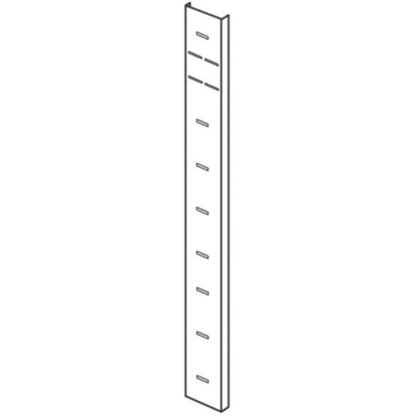 Rear closure of busbar compartment side H= 2000mm