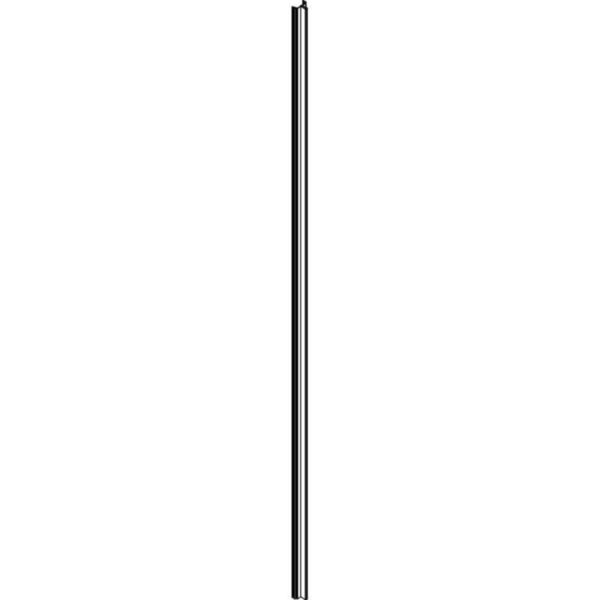 Resin rail for riser sFront cover in side-by-side cabinets. IP65
