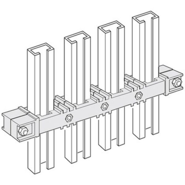 Busbar insulator (intermediate) vertical/horizontal for 2 busbar