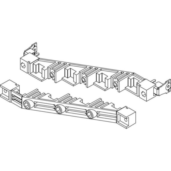 Busbar ladder insulator (bottom) vertical/horizontal for 1 busbar
