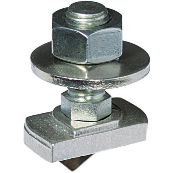 Threaded M10 stud and nut