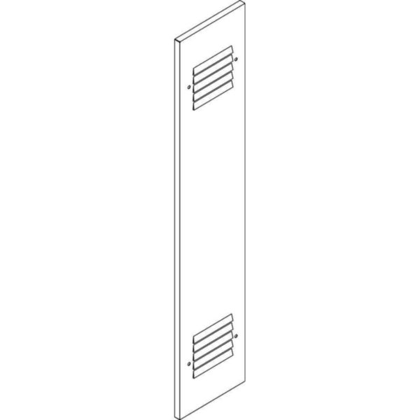 Metal sheet side panel for ventilation for cabinets MDX800 H= 1400mm