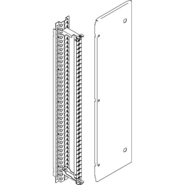 Kit for internal busbar compartment for cabinets LDX400 H= 1800mm