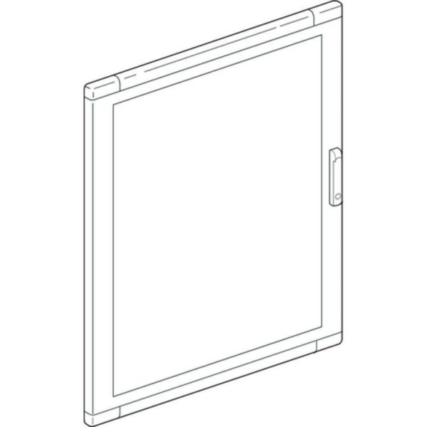 Glass door for distribution board LDX400 and LDX800 850x1200mm