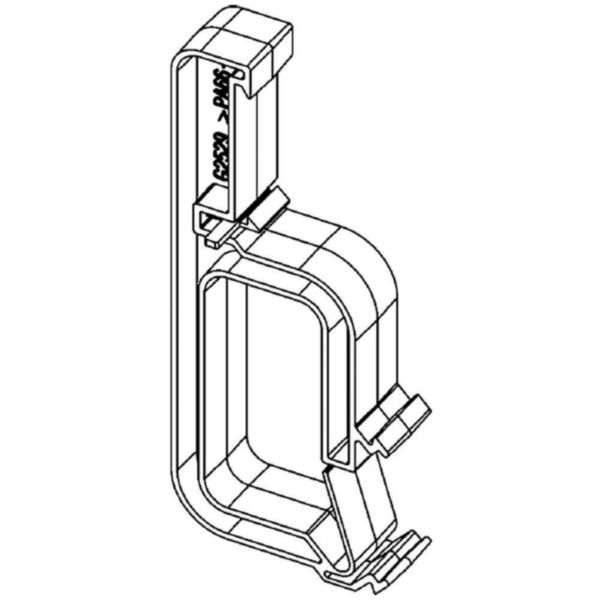 Rings for organize the cables in horizontal