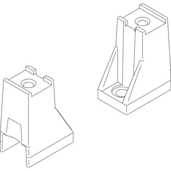 Busbar supports for SDX-P terminal board