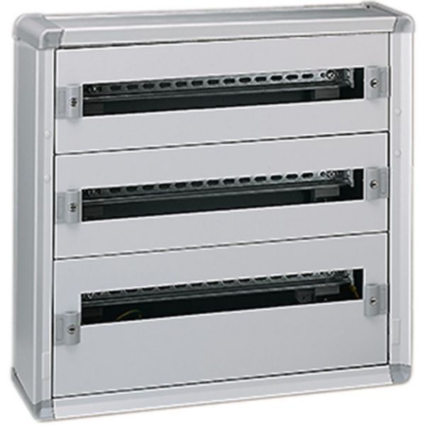 Plastic wall-mounting distribution board SDX-P 515x550x145mm with panels 72 modules