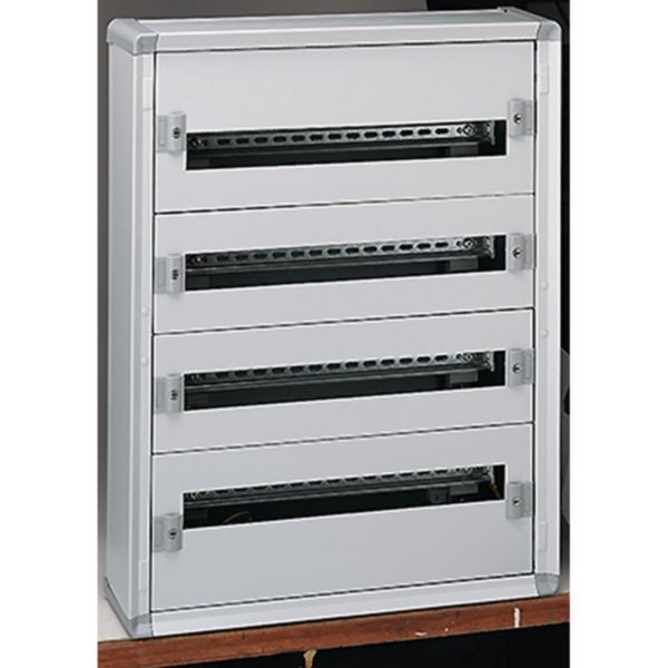 Wall-mounting distribution board SDX-L 515x700x145mm with panels 96 modules