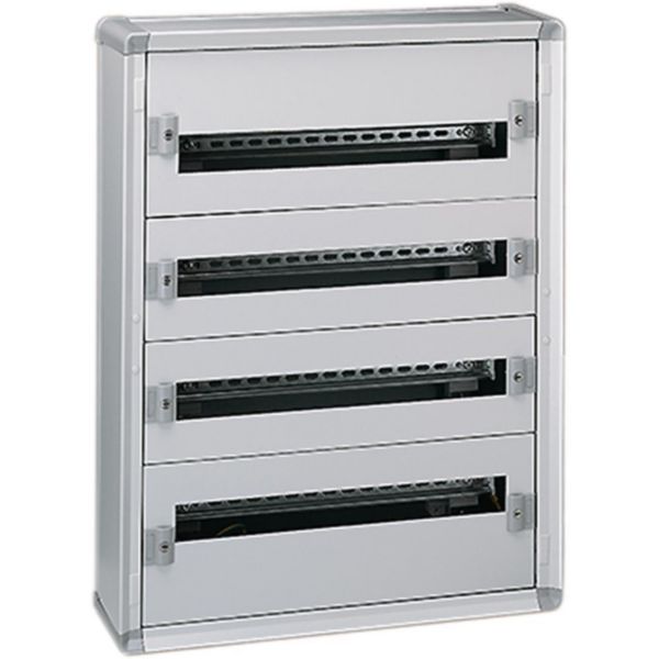 Plastic wall-mounting distribution board SDX-P 515x700x145mm with panels 96 modules