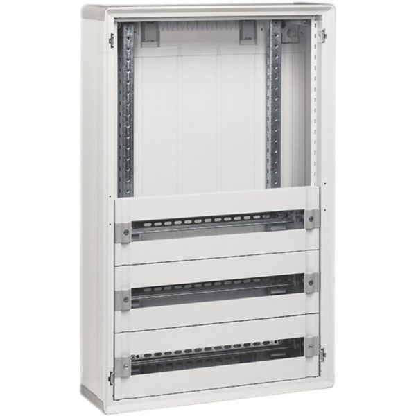 Wall-mounting distribution board SDX-L 515x850x145mm with panels 120 modules