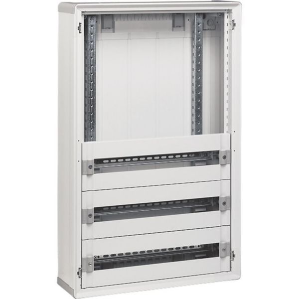 Plastic wall-mounting distribution board SDX-P 515x850x145mm with panels 120 modules