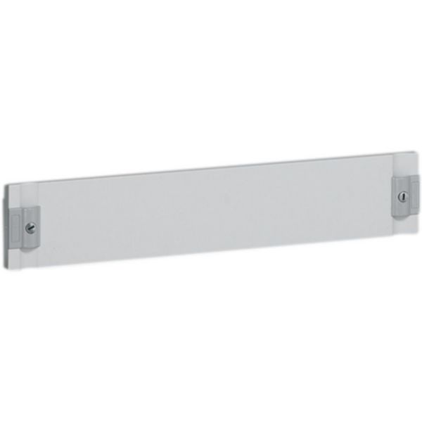 Blank front panel with screws 1/4 turn (plastic) 600x50mm
