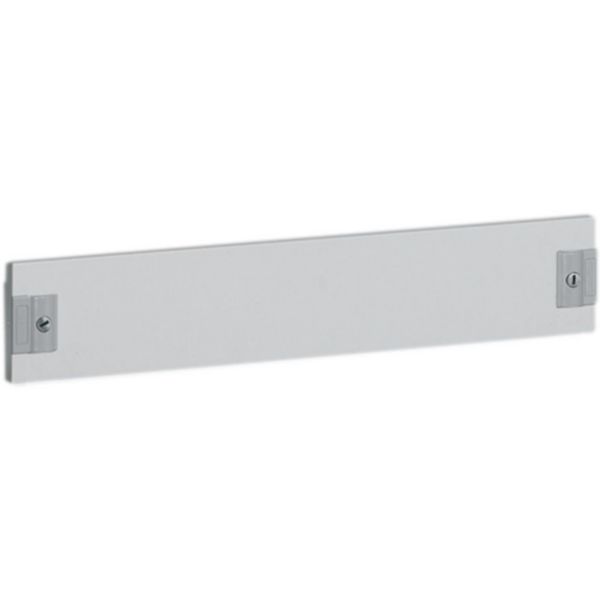 Blank front panel with screws 1/4 turn 600x100mm