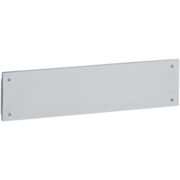 Blank front panel with 4 screws 600x150mm