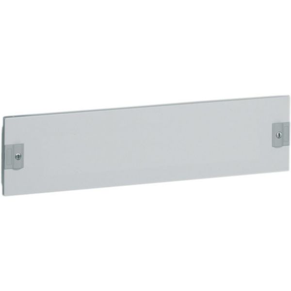 Blank front panel with screws 1/4 turn 600x150mm