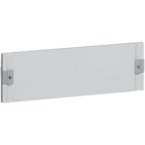 Blank front panel with screws 1/4 turn (plastic) 600x200mm